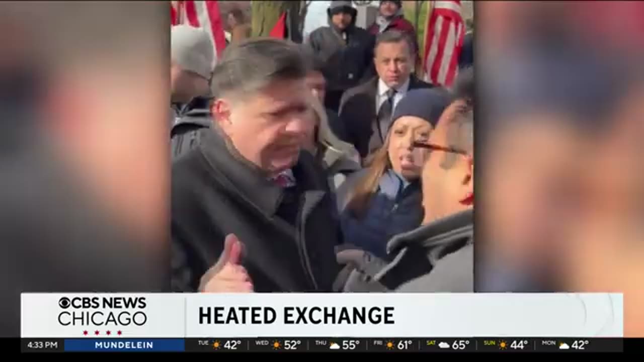 Chicago alderman yells at Gov. Pritzker at event in Little Village