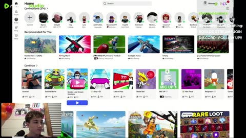 ROBLOX STREAM | JOIN DISCORD | FOLLOW UP!!