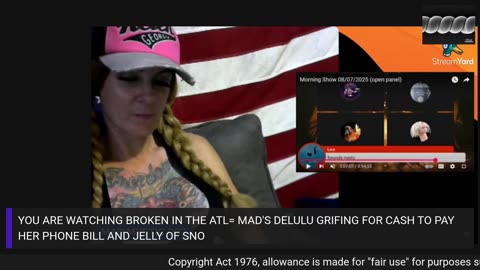 PART #1 MAD/BROKE AND ALL JELLY OF SNO 8/13/2025