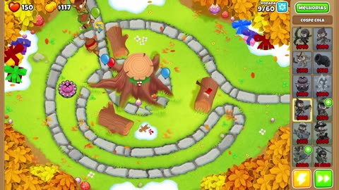 Bloons TD 6 Tree Hole Medium Round 9