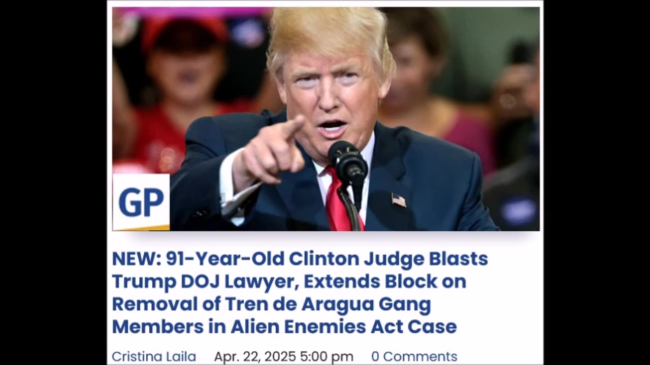 91-Year-Old Clinton Judge Blasts Trump DOJ Lawyer