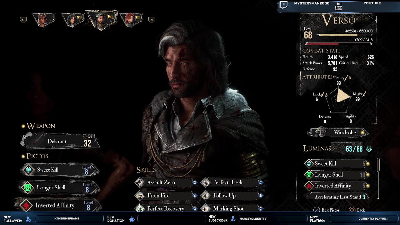 Some Expedition 33 before heading to sleep/