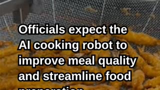Korea’s First AI Cooking Robot for Cafeteria Meals