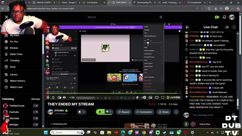 THEY ENDED MY STREAM