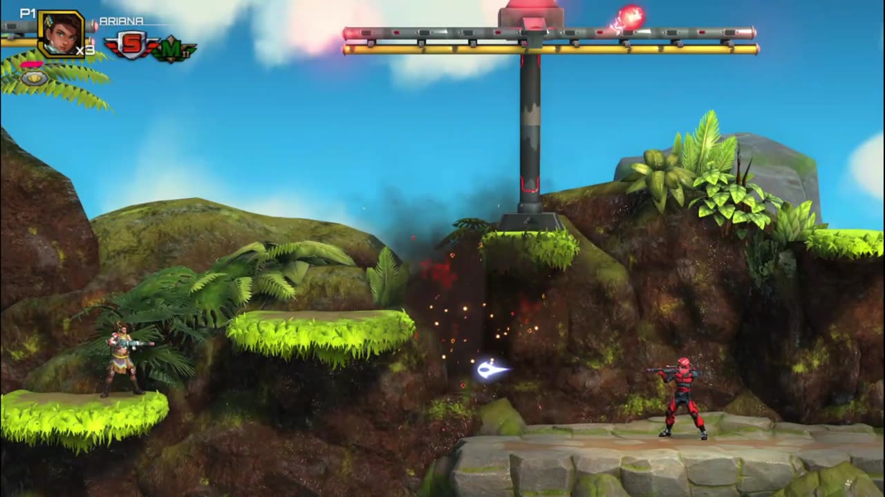 CONTRA OPERATION GALUGA DEMO ARIANA GAMEPLAY