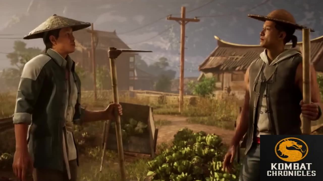 Kung Lao and Raiden Become Farmers