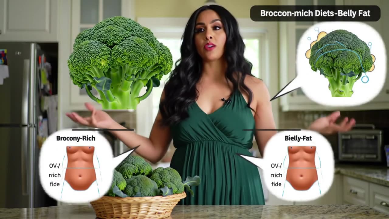 “Shrink Belly Fat Naturally with Broccoli | Visceral Fat Killer Tips!”