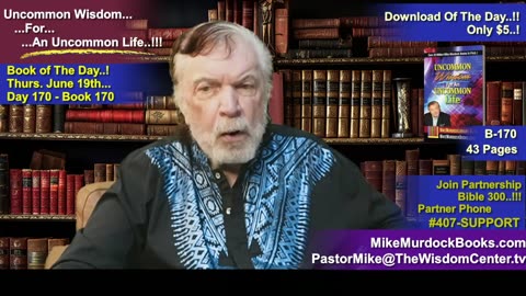 Re-Air: Uncommon Wisdom For An Uncommon Life..!!!