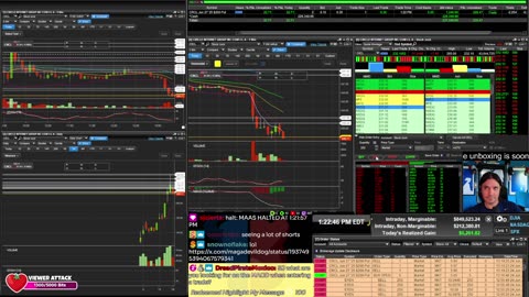 LIVE Day Trading the Stock Market