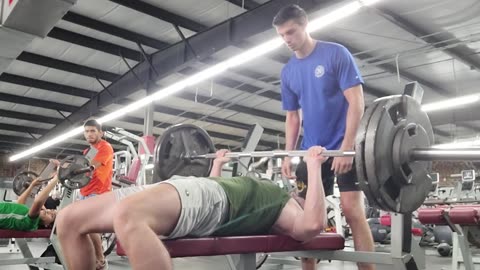 Robert Petersen: 245 lb Bench- (Road to 315)