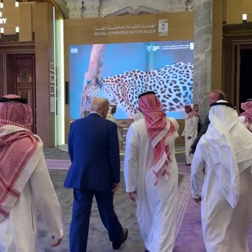 🚨🔥President Trump en route to deliver remarks at the U.S.-Saudi Investment Forum