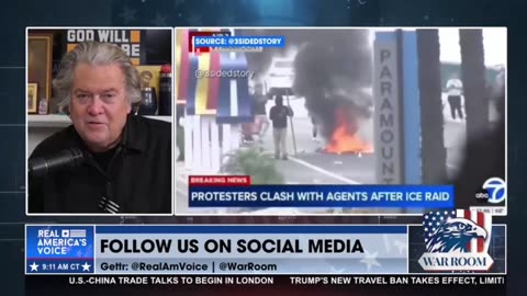 Steve Bannon Says LA Is the Beginning of the Kinetic Phase of War on American Soil