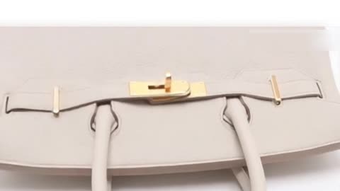 HERMÈS Birkin 30 Togo Beton – Elegance with Gold Metal Fittings