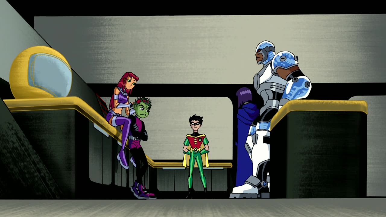 Teen Titans S01E09 - Red X Fights The Teen Titans