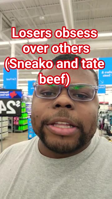 losers obsess over (sneako and tate beef)