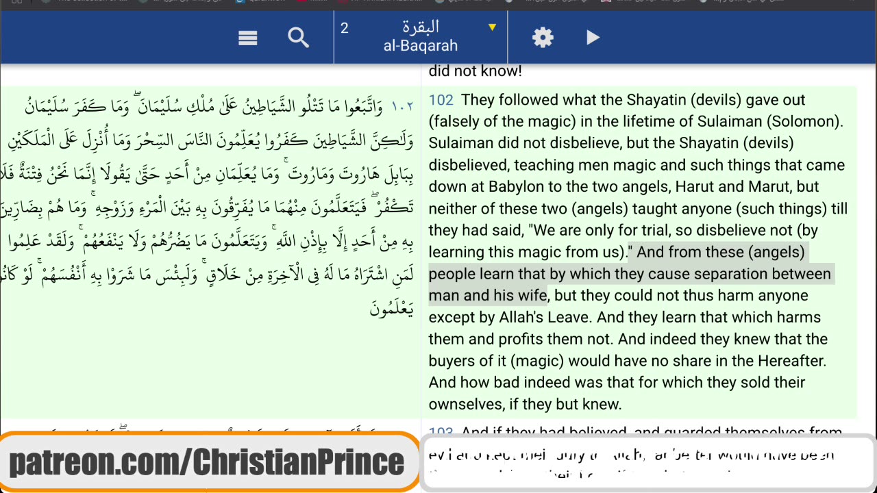 Christian prince You will find in it a lot of contradiction