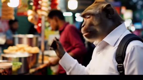 "Office Se Thak Ke Lauta Monkey 😩🏠 | Tinku Ka Corporate Life Vlog | Funny Shorts 2025"