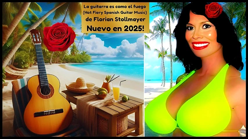 La guitarra es como el fuego (Hot Fiery Spanish Guitar Music) # 34 Malagueña mexicana y española ❤👍💋