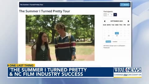'The summer I turned pretty' $ NC film industry success
