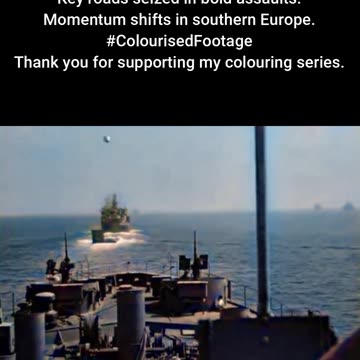 Sicily 1943 Operation Husky 101st Airborne Invasion #WWIIColourised