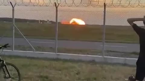 Polish F-16 jet crashed in Radom during training for the Radom Air Show