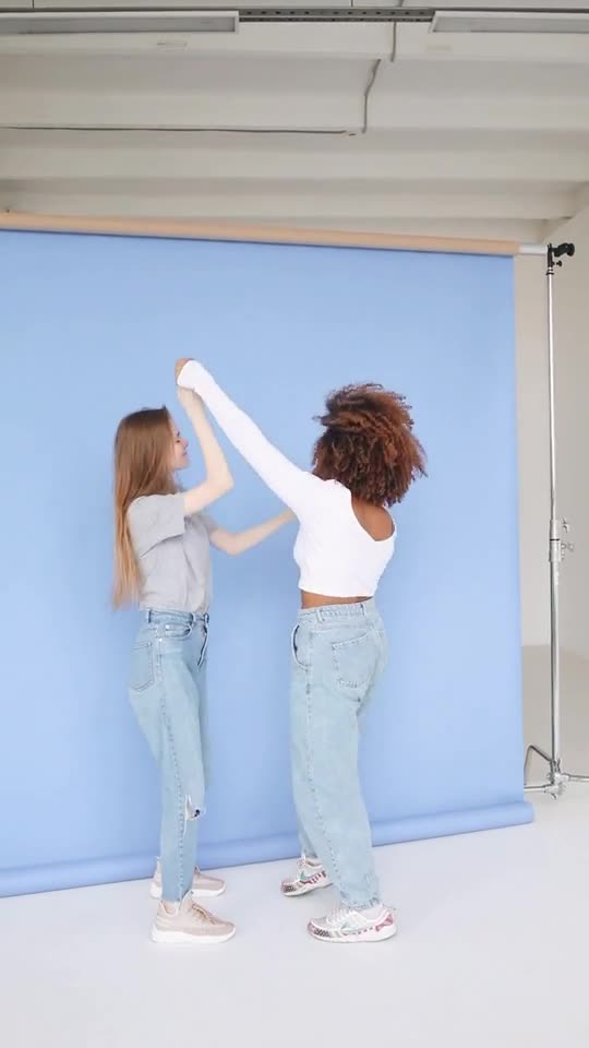 Girls, friends, together