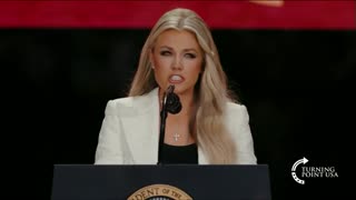 FULL: Charlie Kirk's widow Erika speaks at his funeral