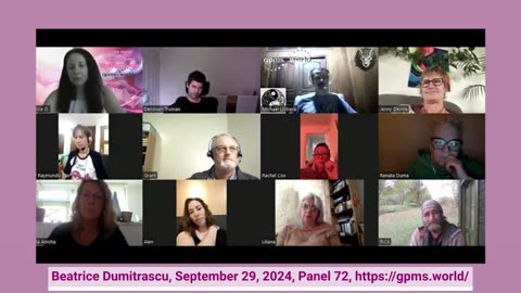 Beatrice Dumitrascu, September 29, 2024, GPMS.WORLD Panel 72