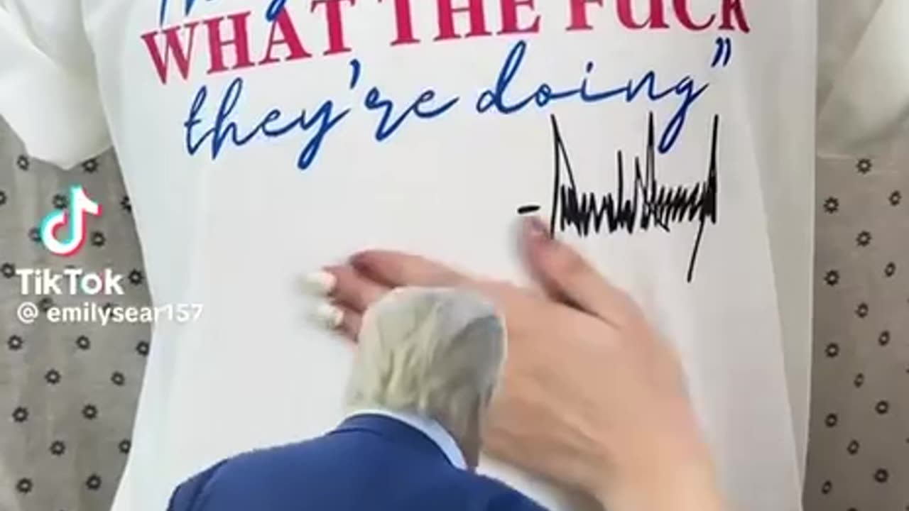 Within seconds, it has become a T-shirt