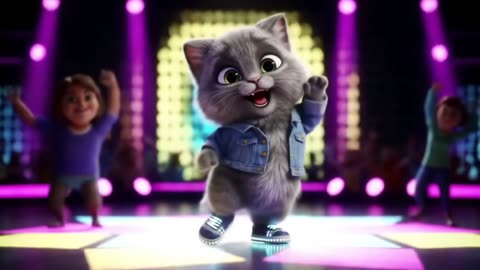 Disco Cat Dances on Two Legs – Cutest Thing You'll See Today!