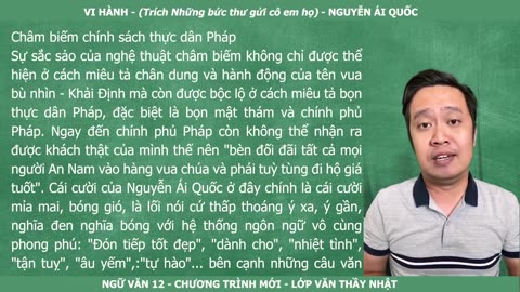 92 Vi hành - chuyên đề chủ tịch Hồ Chí Minh - ngữ văn 12