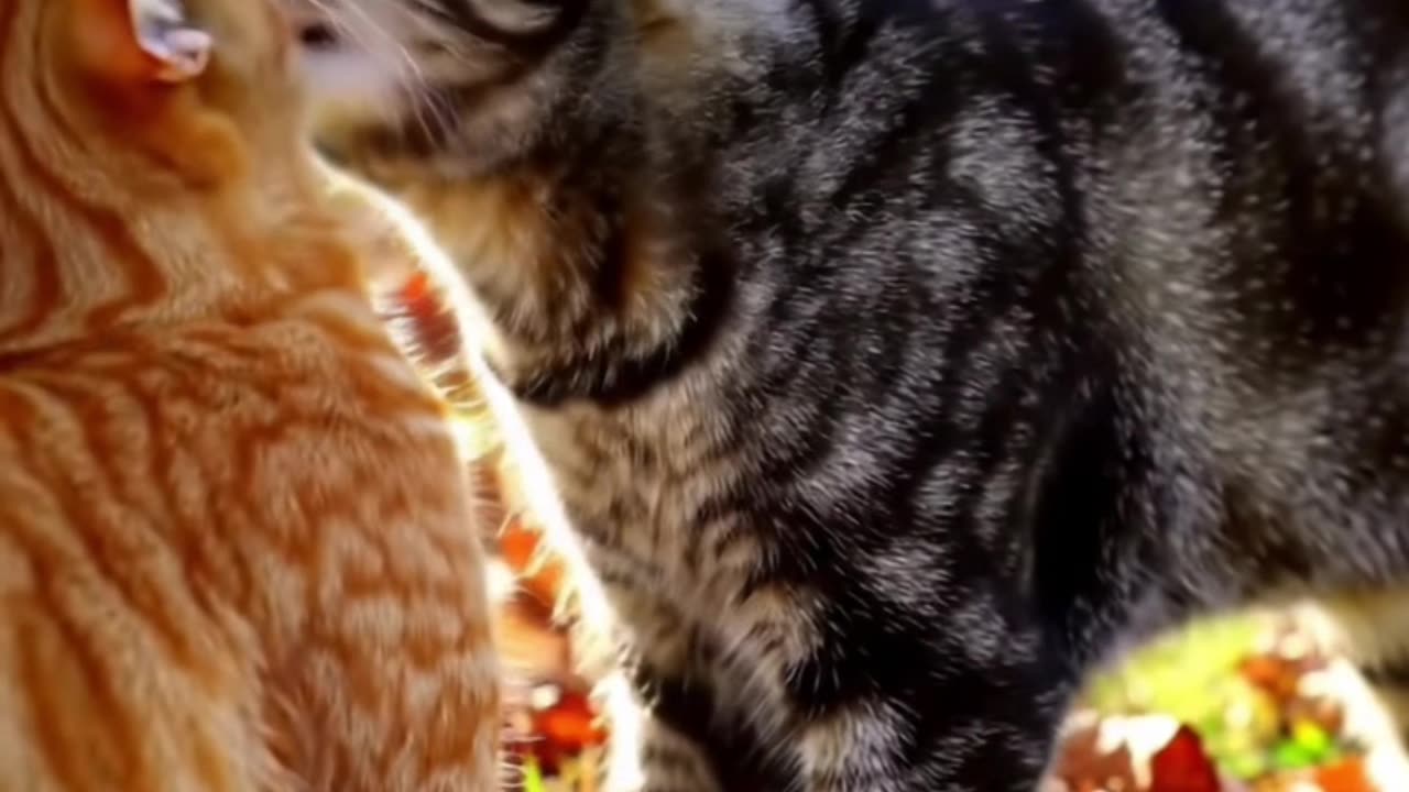 Cats fighting #2