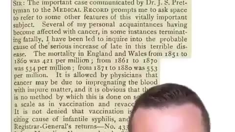 Back in 1909, They Knew Vaccines Were Linked to Cancer