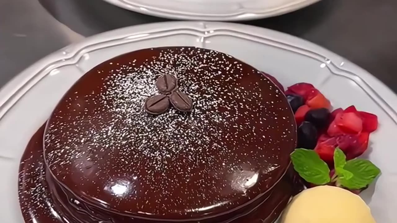 Chocolat & Matcha pancake