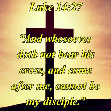 Luke 14:27