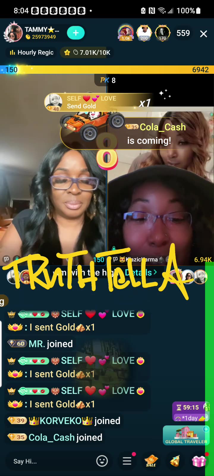 TAMMY PEAY TEAM PK PT. 2 WITH KLASICKARMA