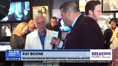 ON THE RED CARPET WITH PAT BOONE