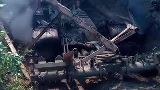 💥🛡️ Ukraine Russia War | Destroyed Ukrainian BMR-2 Mine Clearing Vehicle in Action | RCF