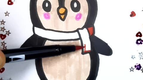 🐧✨ Kawaii Penguin • Cozy Winter Holiday Vibes ❄️💙