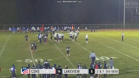 OCTOBER 18 2024 HIGH SCHOOL FOOTBALL: LAKEVIEW VS CAMBRIDGE SPRINGS PART 10