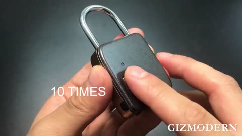 Newer Version Fingerprint Lock That Eliminates the Need for Keys - Your Finger Is the Only Key