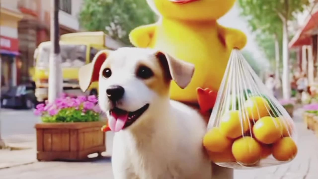 DOG AND DUCK FRIEND SHIP