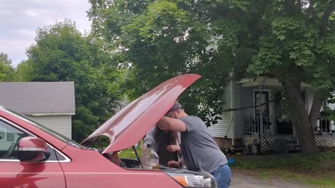 Olive Oil Added To Engine Prank