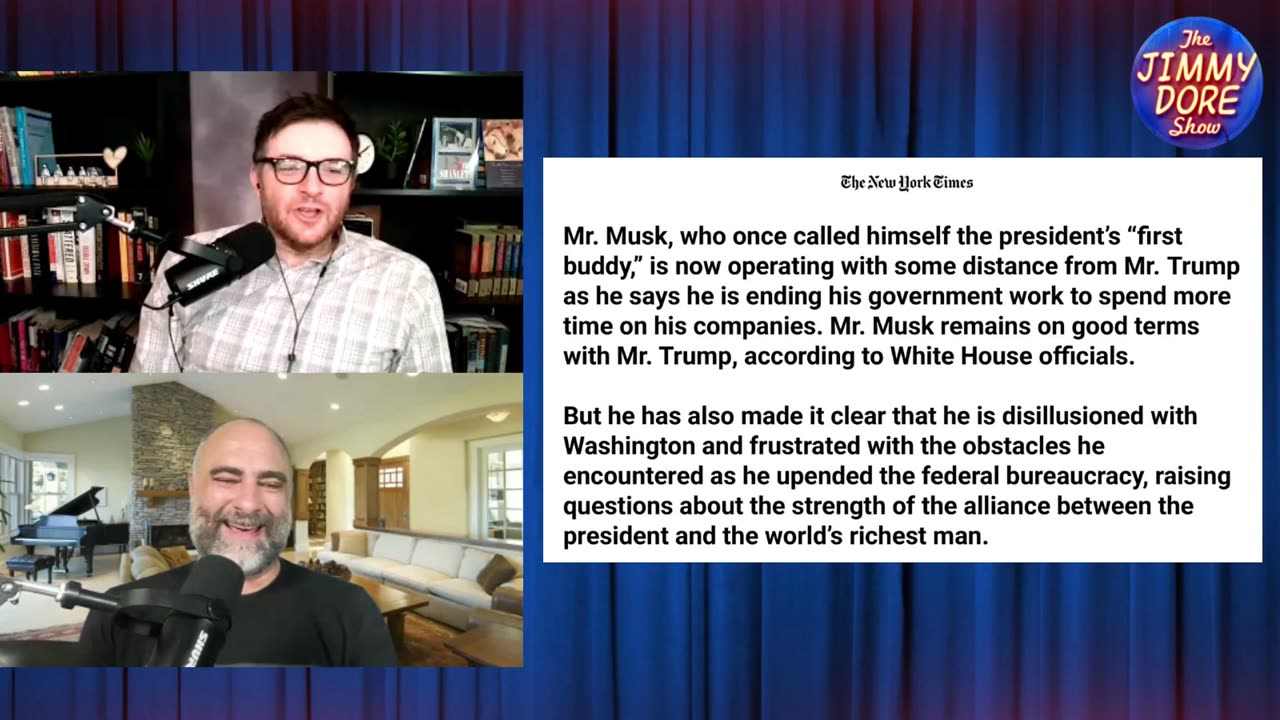 Elon Musk is out of the White House?▮The Jimmy Dore Show
