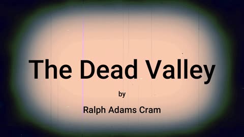 The Dead Valley (audio short story)