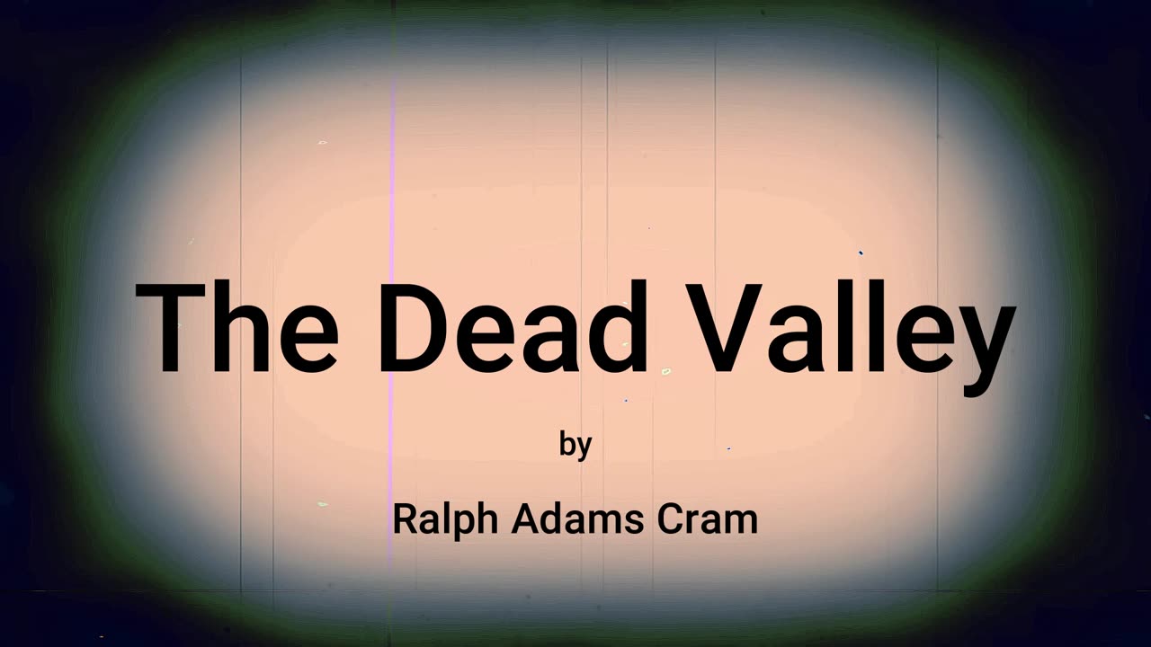 The Dead Valley (audio short story)