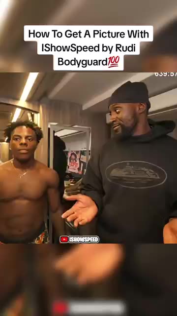 IShowSpeed & Rudi Teach Fans How To Approach For A Photo 💯