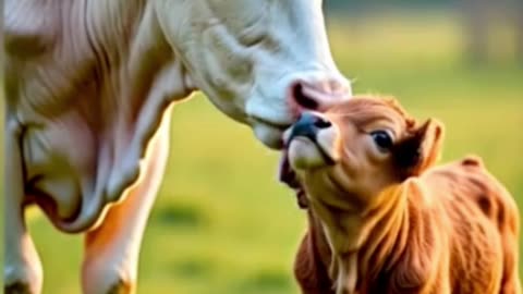 Cow and Calf