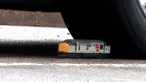 Cindy Runs Over Locomotive