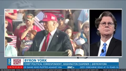 What can Trump follow his first six months with❓ Byron York joins Hugh Hewitt